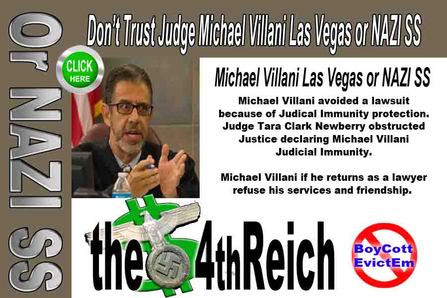 Judge Michael Villani Las Vegas or NAZI SS